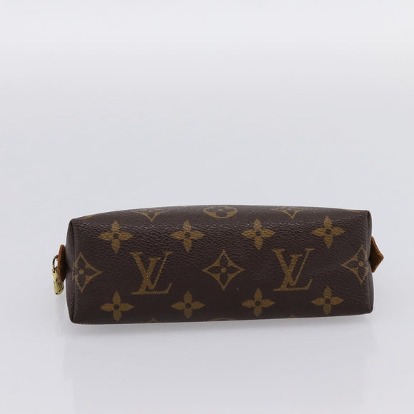 LOUIS VUITTON Monogram Pochette Cosmetic PM Pouch M43998 LV Auth BA15661