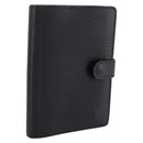 LOUIS VUITTON Epi Agenda PM Day Planner Cover Black R20092 LV Auth BA15663-1
