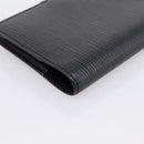 LOUIS VUITTON Epi Agenda PM Day Planner Cover Black R20092 LV Auth BA15663-15