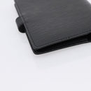 LOUIS VUITTON Epi Agenda PM Day Planner Cover Black R20092 LV Auth BA15663-16