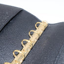 LOUIS VUITTON Epi Agenda PM Day Planner Cover Black R20092 LV Auth BA15663-9