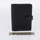 LOUIS VUITTON Epi Agenda PM Day Planner Cover Black R20092 LV Auth BA15663-12