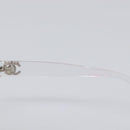 CHANEL Rimless Sunglasses plastic Clear CC Auth BA15664M-9