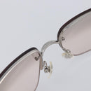 CHANEL Rimless Sunglasses plastic Clear CC Auth BA15664M-16
