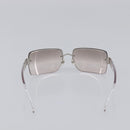 CHANEL Rimless Sunglasses plastic Clear CC Auth BA15664M-2