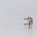 CHANEL Rimless Sunglasses plastic Clear CC Auth BA15664M-4