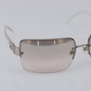 CHANEL Rimless Sunglasses plastic Clear CC Auth BA15664M-5