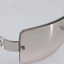 CHANEL Rimless Sunglasses plastic Clear CC Auth BA15664M-14