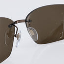 BVLGARI Sunglasses plastic Brown Auth BA15666V-12