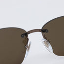 BVLGARI Sunglasses plastic Brown Auth BA15666V-13