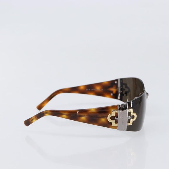 BVLGARI Sunglasses plastic Brown Auth BA15666V