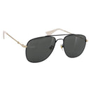 GUCCI Sunglasses plastic Ivory Auth BA15668V-1