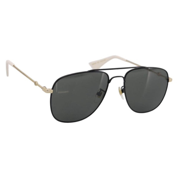GUCCI Sunglasses plastic Ivory Auth BA15668V