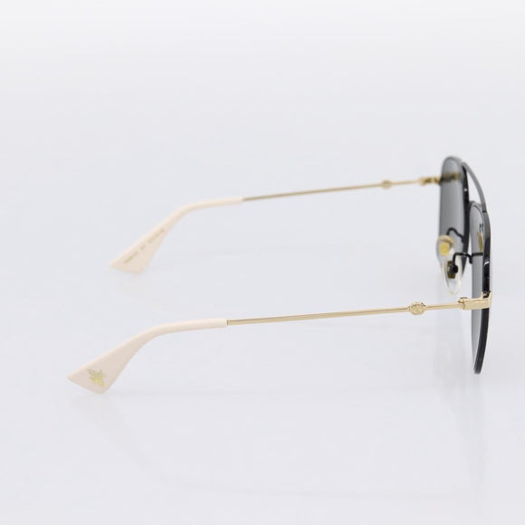 GUCCI Sunglasses plastic Ivory Auth BA15668V
