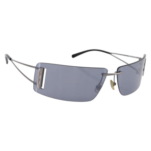 Miu Miu Rimless Sunglasses metal Black Auth BA15669V