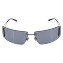 Miu Miu Rimless Sunglasses metal Black Auth BA15669V-2