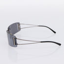 Miu Miu Rimless Sunglasses metal Black Auth BA15669V-5