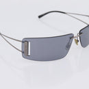Miu Miu Rimless Sunglasses metal Black Auth BA15669V-6