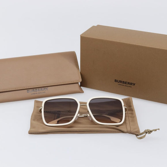 BURBERRY Sunglasses plastic White Auth BA15676M