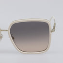 BURBERRY Sunglasses plastic White Auth BA15676M-7