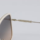 BURBERRY Sunglasses plastic White Auth BA15676M-9
