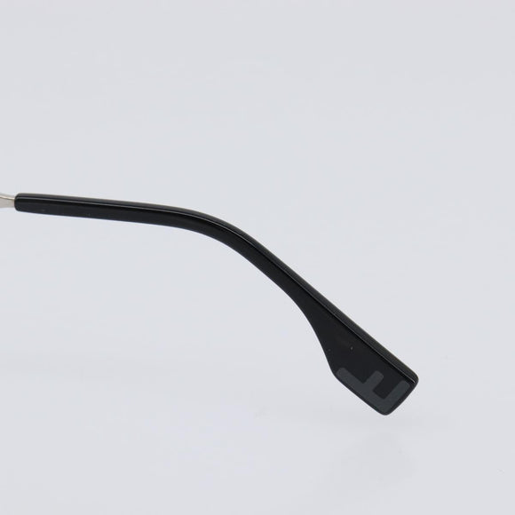 FENDI Rimless Sunglasses metal Black Auth BA15677M