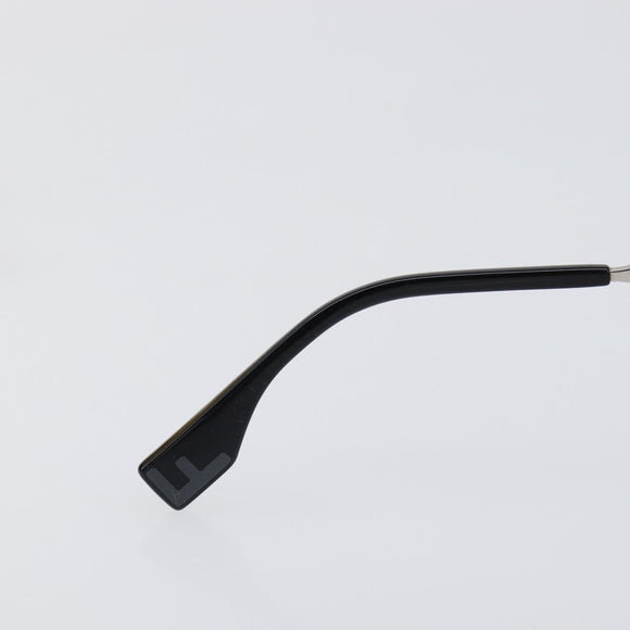 FENDI Rimless Sunglasses metal Black Auth BA15677M