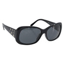 CHANEL Sunglasses plastic Black CC Auth BA15678V-1