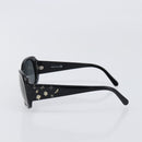 CHANEL Sunglasses plastic Black CC Auth BA15678V-4