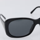 CHANEL Sunglasses plastic Black CC Auth BA15678V-6