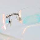 CHANEL Rimless Sunglasses plastic Clear CC Auth BA15679-14