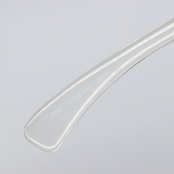 CHANEL Rimless Sunglasses plastic Clear CC Auth BA15679