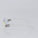 CHANEL Rimless Sunglasses plastic Clear CC Auth BA15679-3