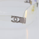 CHANEL Rimless Sunglasses plastic Clear CC Auth BA15679-8