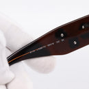 CHANEL Camelia Sunglasses plastic Brown CC Auth BA15680-12