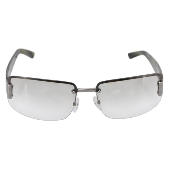 GUCCI Rimless Sunglasses plastic Gray Auth BA15681