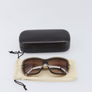 LOUIS VUITTON Sunglasses plastic Brown Z0323W LV Auth BA15683-12