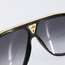 LOUIS VUITTON Sunglasses plastic Black Z0350W LV Auth BA15686M-14