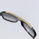 LOUIS VUITTON Sunglasses plastic Black Z0350W LV Auth BA15686M-19
