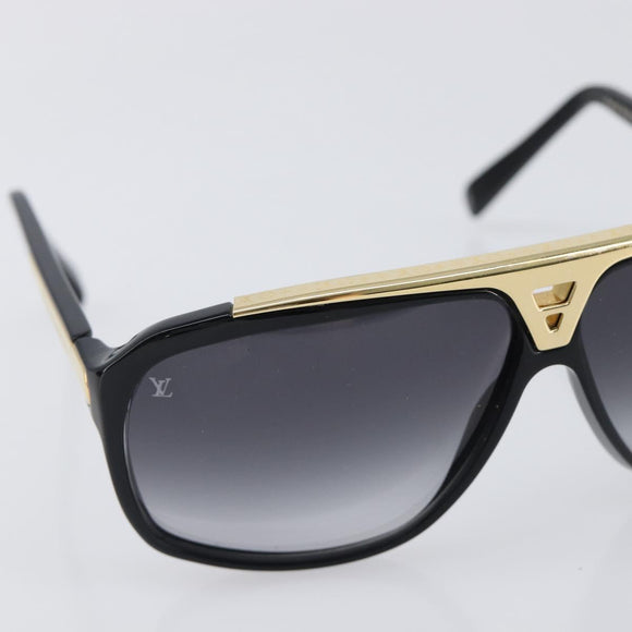 LOUIS VUITTON Sunglasses plastic Black Z0350W LV Auth BA15686M