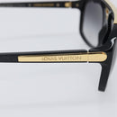 LOUIS VUITTON Sunglasses plastic Black Z0350W LV Auth BA15686M-7