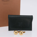 LOUIS VUITTON Taiga Buton de Manchette Cuffs Epicea LV Auth BA15690-29