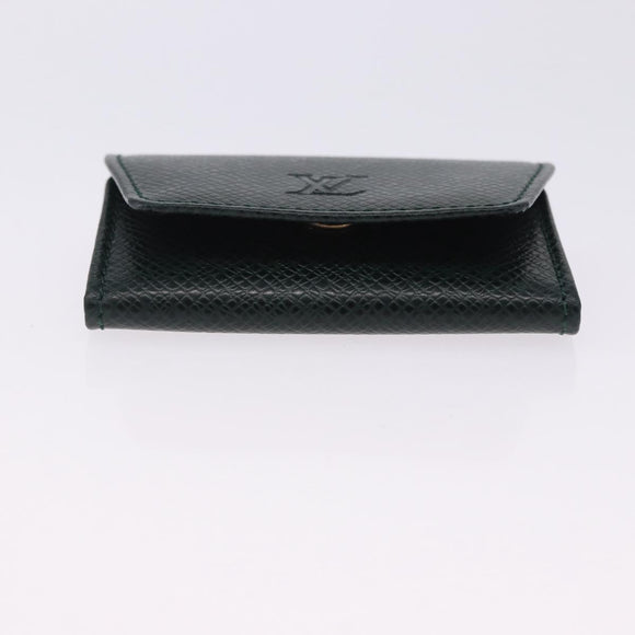 LOUIS VUITTON Taiga Buton de Manchette Cuffs Epicea LV Auth BA15690
