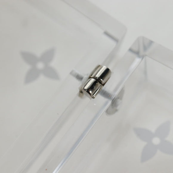 LOUIS VUITTON Dice plastic Clear LV Auth BA15691M
