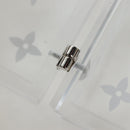 LOUIS VUITTON Dice plastic Clear LV Auth BA15691M-23