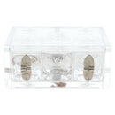 LOUIS VUITTON Dice plastic Clear LV Auth BA15691M-2