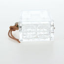 LOUIS VUITTON Dice plastic Clear LV Auth BA15691M-3