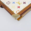 LOUIS VUITTON Monogram Multicolor Agenda PM White R21074 LV Auth BA15692-16