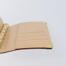 LOUIS VUITTON Monogram Multicolor Agenda PM White R21074 LV Auth BA15692-21