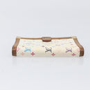LOUIS VUITTON Monogram Multicolor Agenda PM White R21074 LV Auth BA15692-4